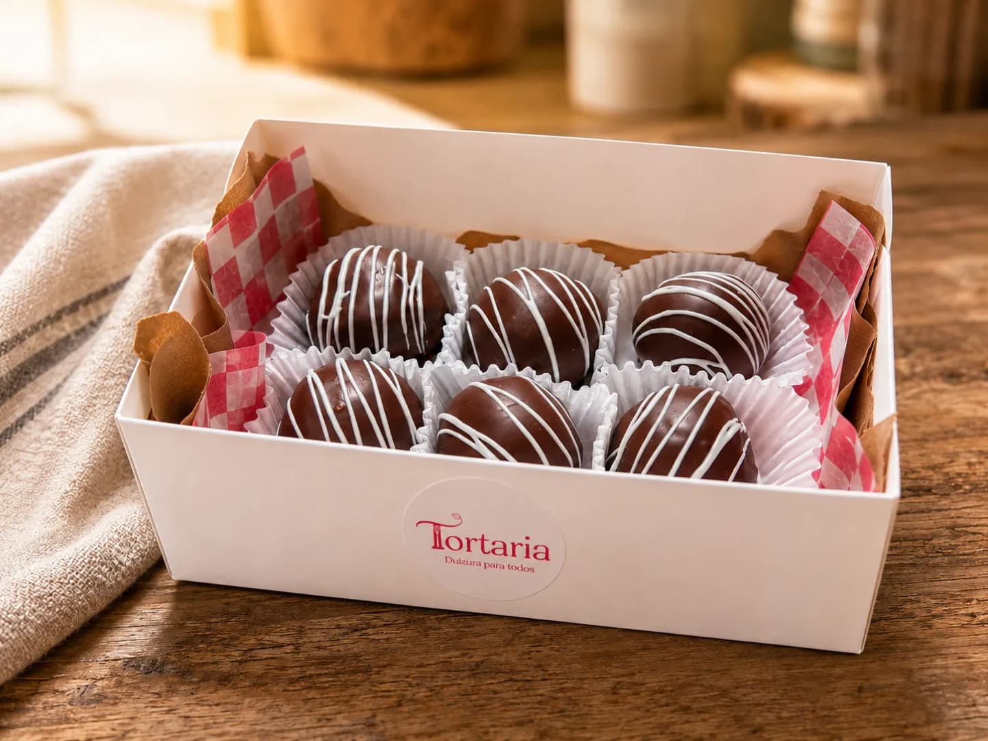 Box trufas de Chocolate 6 und
